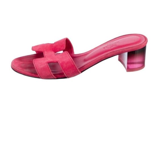 - Hermes Oasis Suede Sandal - Picture 6 of 8